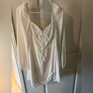 Princess Polly Cream Mini Dress